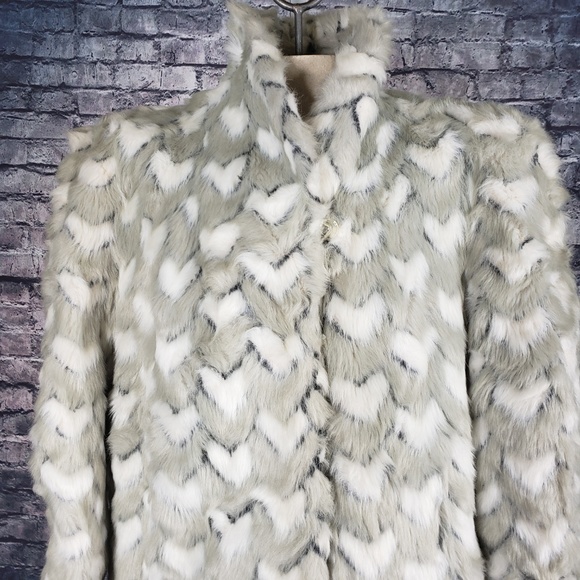 Vintage Jackets & Blazers - Vintage Russel Taylor Faux Fur Jacket Size 6